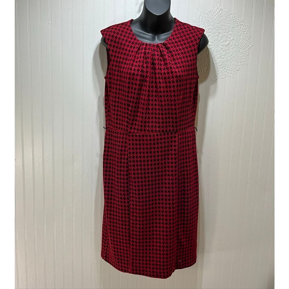 DANA BUCHMAN Sawtooth Sheath Dress